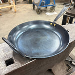 Load image into Gallery viewer, Custom Farmhouse with bottle opener handle and forged hands helper handle