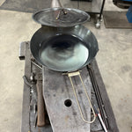 Load image into Gallery viewer, Custom 10 inch Deep Dish Pan with Lid and Folding Handle