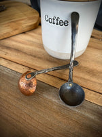 Load image into Gallery viewer, Copper or Stainless Coffee Scoop
