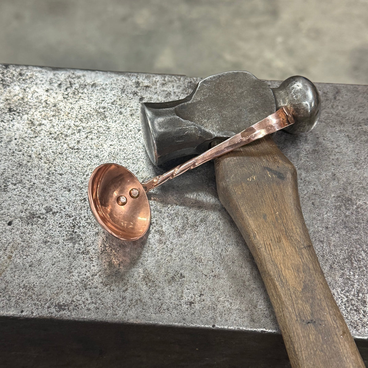 Solid copper coffee scoop – Ace Kitchen and Co