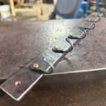 Load image into Gallery viewer, Horseshoe Nail Utensil Rack