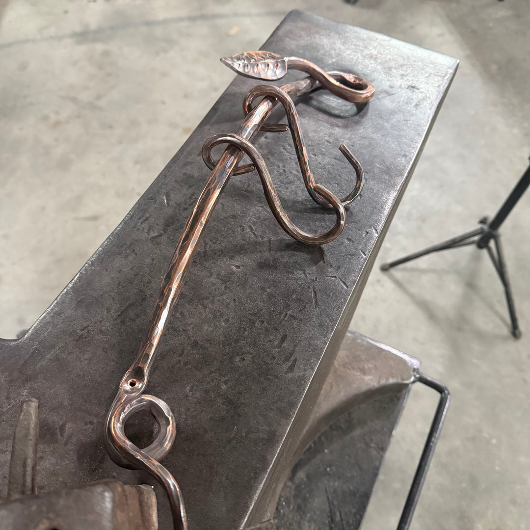 Custom Copper Cookware Rack
