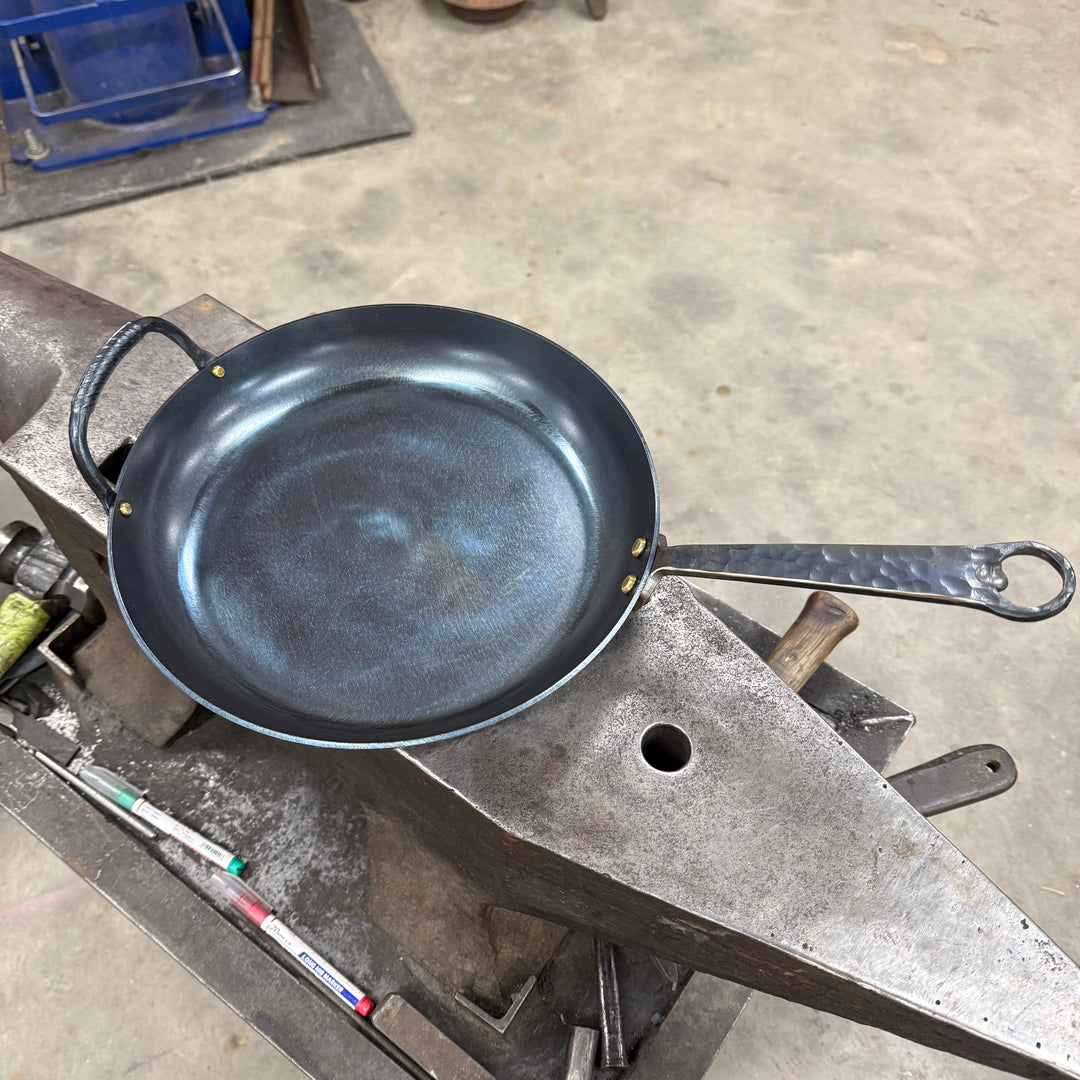 Custom Farmhouse with bottle opener handle and forged hands helper handle