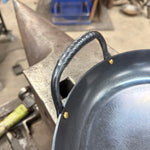 Load image into Gallery viewer, Custom Farmhouse with bottle opener handle and forged hands helper handle