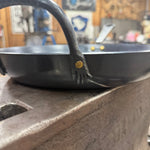 Load image into Gallery viewer, Custom Farmhouse with bottle opener handle and forged hands helper handle