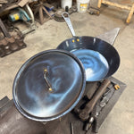 Load image into Gallery viewer, 10" deep dish skillet with custom lid