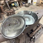 Load image into Gallery viewer, Custom 10 inch Deep Dish Pan with Lid and Folding Handle