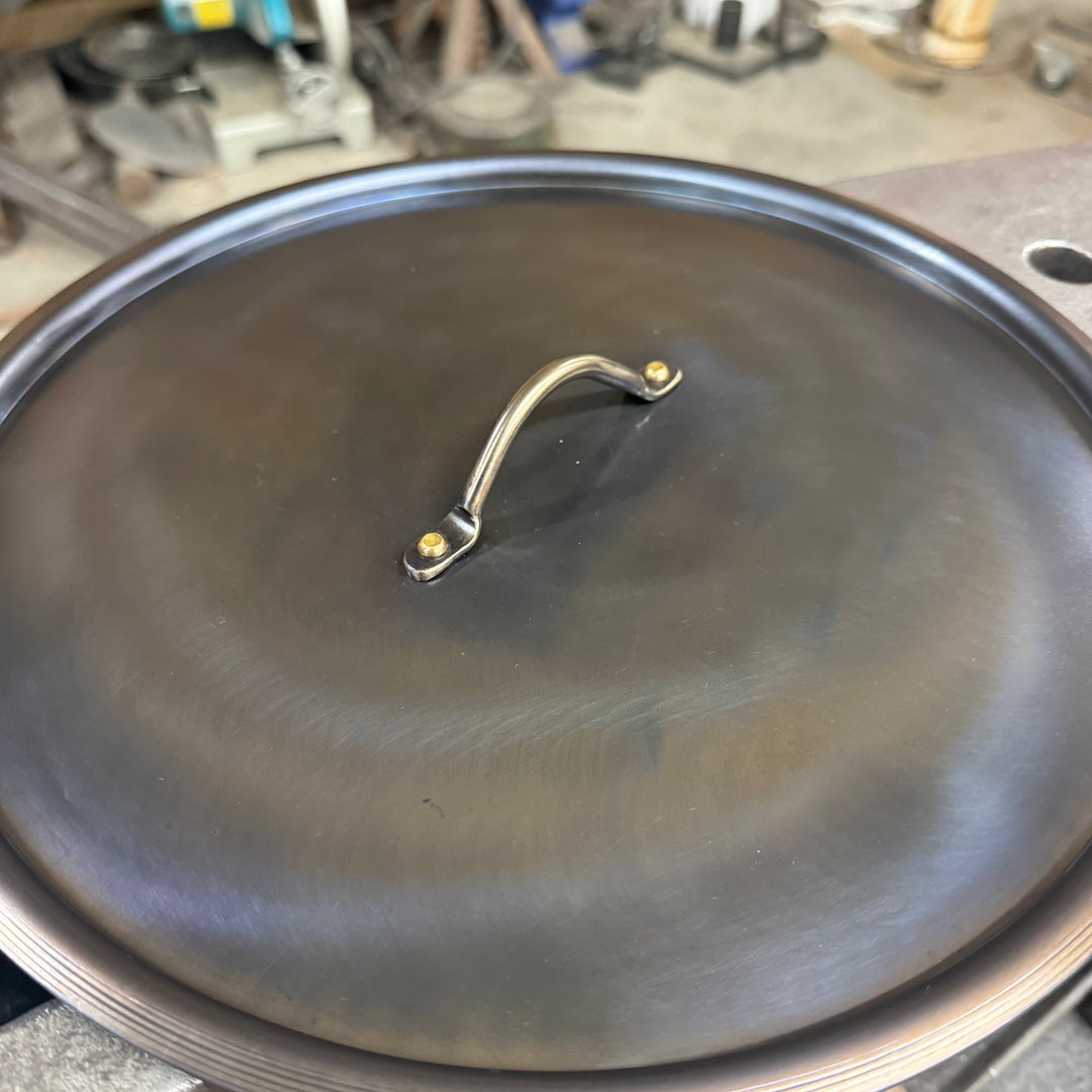 12" Carbon steel lid