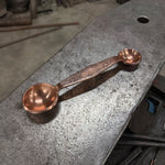 Load image into Gallery viewer, Solid Copper Double Measuring Spoon