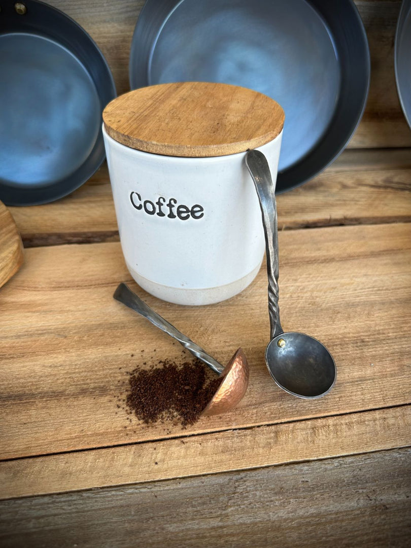 Copper or Stainless Coffee Scoop