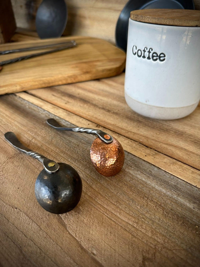 Copper or Stainless Coffee Scoop