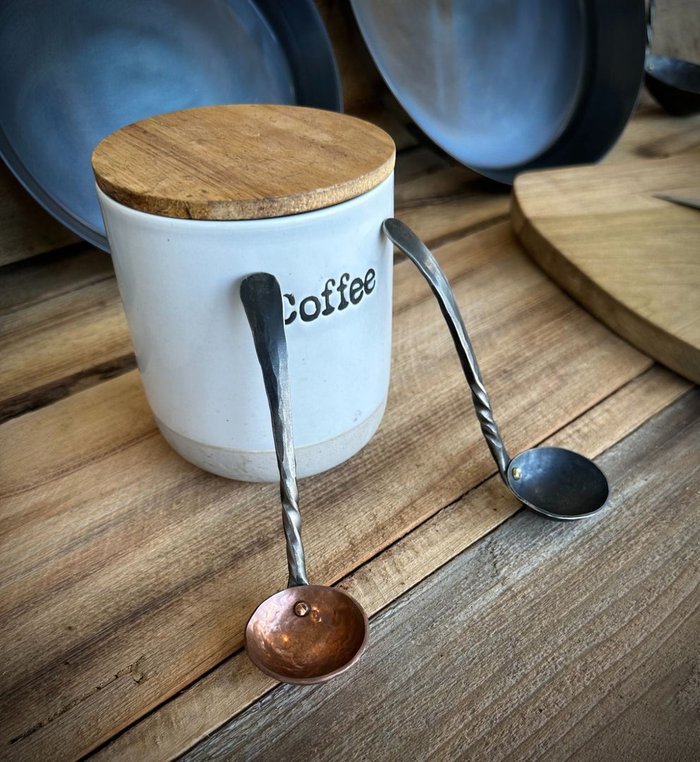 Copper or Stainless Coffee Scoop